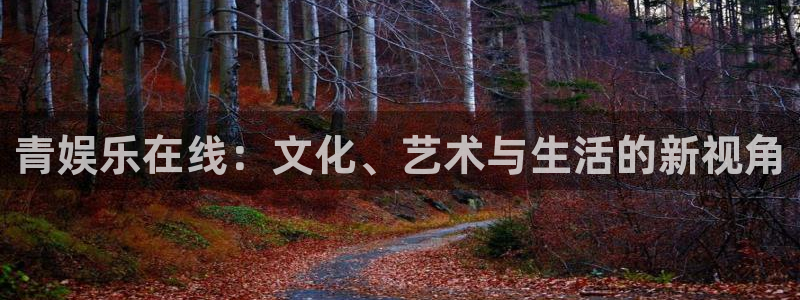 美狮贵宾会0923344：青娱乐在线：文化、艺术与生活的新视角